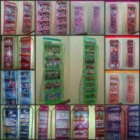 Hanging Shoes Organizer Karakter Zipper / Rak Sepatu Gantung