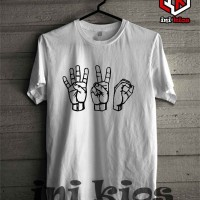 jual tshirt / baju / kaos / distro 420 logo tangan keren