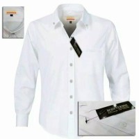 Jual Baju formal putih polos | Kemeja formal pria | Baju Kantor Murah