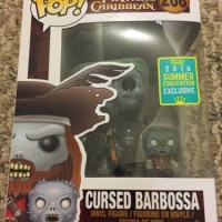 Jual Funko Pop Pirates Of Caribbean Cursed Barbossa SDCC 2016 Exclusive Vin Murah