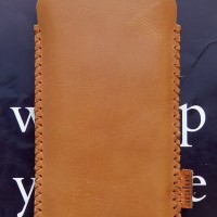Genuine Leather Case Pouch Sleeve Apple Iphone 5/5s Kulit Sapi Asli