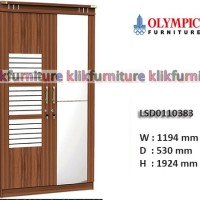 LSD0110383 VIANO Olympic Lemari Pakaian Pintu Sliding
