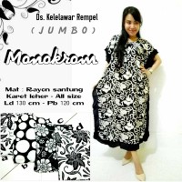 Jual DASTER KELELAWAR REMPEL MONOKROM JUMBO// ASLI GROSIR BATIK PEKALONGAN. Murah