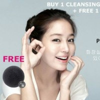 Jual PRECIOUS CLARITY SONIC CLEANSING BRUSH + FREE 1 konjac Murah