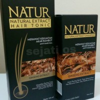Paket Natur Hair Tonic Ginseng & shampoo