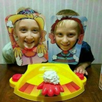 Jual lempar krim pie face dgn 2 face maenan edukasi Murah