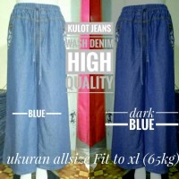 Jual celana kulot jeans Murah
