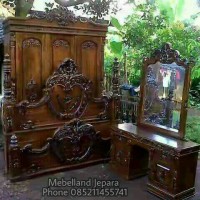 Jual Set Kamar Tidur Cinta (furniture, kursi, lemari, bufet, nakas) Murah