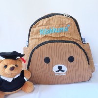 Jual Tas Ransel Mini Backpack Rilakuma Brown Murah