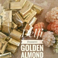 Jual DELFI TREASURES GOLDEN ALMOND 250GR Murah