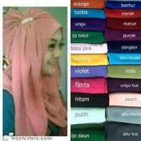 Hijab / jilbab instan carla