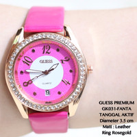 TERBARU Jam tangan wanita rolex premium full diamond hermes/fossil/gue