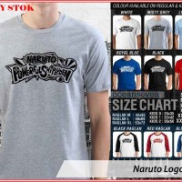 Naruto Logo 3 - BAJU KAOS DISTRO PRIA WANITA ANAK OCEAN SEVEN
