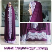 Jual mukena dubai renda Murah