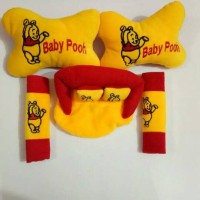 Jual BANTAL MOBIL POOH - AKSESORIS MOBIL -INTERIOR MOBIL - HELLO KITYY Murah