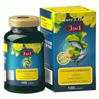 Jual Nature's Health omega 3+squlene+epo membantu kesehatan dll Murah