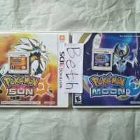 Jual game nintendo 3ds pokemon sun / moon Murah