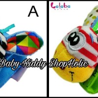 Jual MAINAN BAYI DAN ANAK - GELANG TANGAN RATTLE BABY DONKEY SALUR Murah