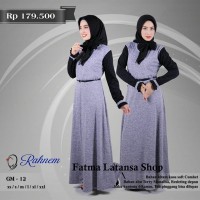 GAMIS DEWASA / RAHNEM RL 12 / DISKON 15%/ GAMIS TERBARU /GAMIS MODERN