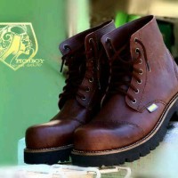 Jual sepatu pichboy original underground safety kulit asli Murah