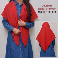 Sale JILBAB SEGI EMPAT DOUBLE HICON Pashmina Hijab Scarf Murah Terb
