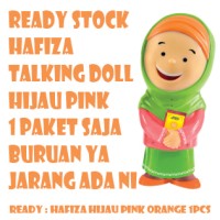 Jual HAFIZA TALKING DOLL HIJAU READY STOCK - boneka hafiz Mengaji Murah