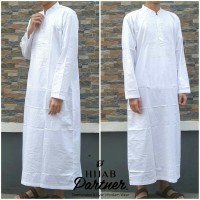 Jual Gamis Umroh / Jubah Umroh / Haji / busana muslim pria Bahan Katun Murah