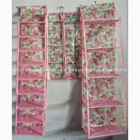 Rak Tas Sepatu Jilbab full resleting dapat 3