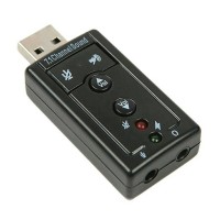 Jual Soundcard USB Channel 7.1 / Sound Card USB Mini 7.1 Chanel Murah