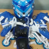 Jual sepatu roda anak lengkap helm dan protektor Murah