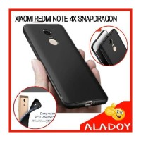 Jual SOFT MATTE BLACK DOFF CASE XIAOMI REDMI NOTE 4X 4 PRO SNAPDRAGON Murah