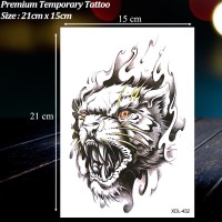 Jual STIKER TATTOO TEMPORARY TATO TEMPORER UKURAN BESAR. X-350 / XDL-432 Murah