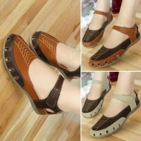 Sepatu Sandal Wanita Flat Mulan 1213
