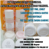 Jual CREAM HN CRYSTAL EMBOSS 35gr ASLI /HN KRISTAL 35gr EMBOSS ATAS & BAWAH Murah