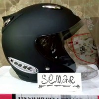 Helm basic INK Centro - Black Doff - bkn KYT BOGO AGV RETRO CROSS ANAK