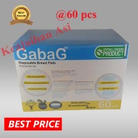 Jual Breastpad Gabag isi 60 pcs, Breast pad Gabag 60, penyerap asi gabag 60 Murah