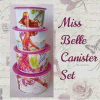 Jual Tupperware Miss Belle Canister(4)(PROMO) Murah