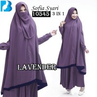 Jual Gamis syari sofia 3 in 1 dress wafel rajut Murah