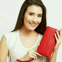 DOMPET WANITA HANNAH SOPHIE MARTIN MURAH PROMO MERAH ref.W1059R1