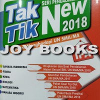 Jual BUKU TAK TIK NEW 2018 SMA PROGRAM IPA SIAP UJIAN NASIONAL UN 2018 Murah