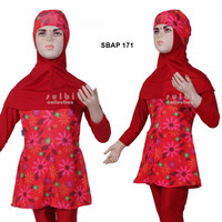 Baju Renang Anak Muslimah Ukuran 1, 2 dan 3 Tahun Sulbi SBAP-171