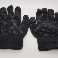 Sarung Tangan HITAM Bintik untuk keperluan industri ( TEBAL )