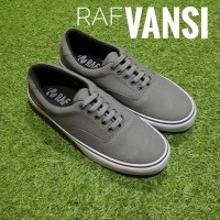 Jual Sepatu Casual Murah RAF Foot VANSI - Abu Murah