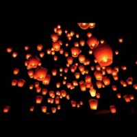Jual lampion terbang / sky lantern Murah