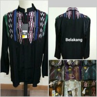 Jual Baju koko Tasmatas Songket Qatar Murah