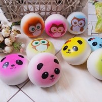 Jual SQUISHY BAKPAO OWL BEAR BESAR TS0466 Murah