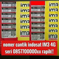 Jual nomer cantik super indosat ooredoo 4G kartu perdana im3 bukan mentari Murah