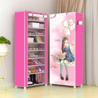Jual RAK SEPATU 10 SUSUN MOTIF 3D Murah