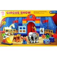 Jual Mainan Edukasi Anak Lego Block Duplo Circus Show Paradise 188-34 Murah