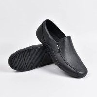 Jual Sepatu Pantofel Karet ATT 353 Premium Simple Kantor Praktek Terlaris Murah